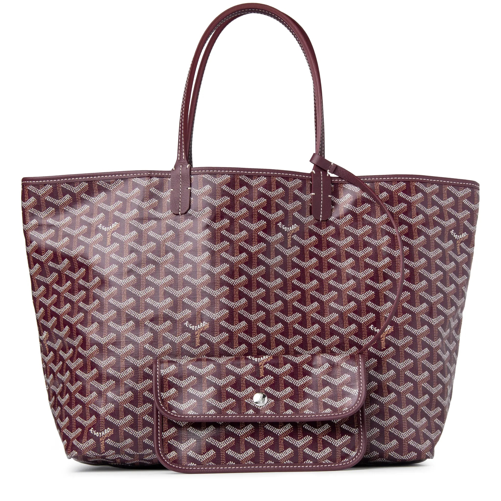 Goyard Saint Louis PM Tote Bag Burgundy